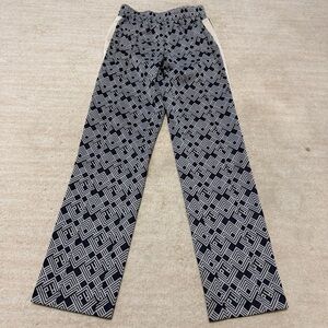 PALM ANGELS Monogram Logo Stripe Track Pants Unisex Size XS Authentic